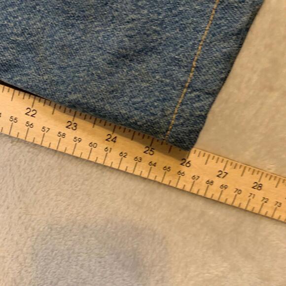 VTG 90s Carhartt‎ Jeans Mens Size 38" Waist Relaxed Fit Blue Denim Flannel Lined - Picture 16 of 16